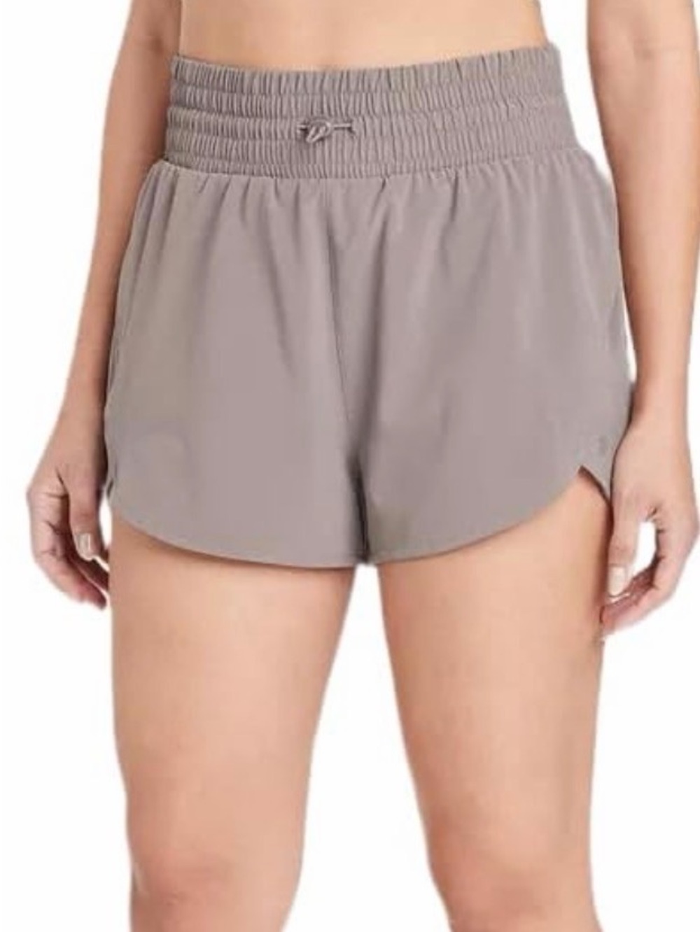 all in motion Women's Light Taupe Athletic Shorts